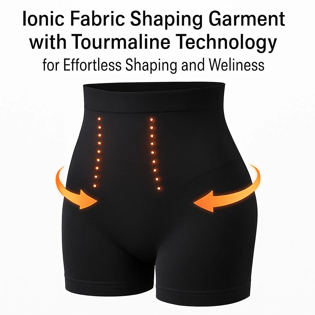 Ionic Fabric Shaping Garment with Tourmaline Technology for Effortless Shaping and Wellness - Image 3