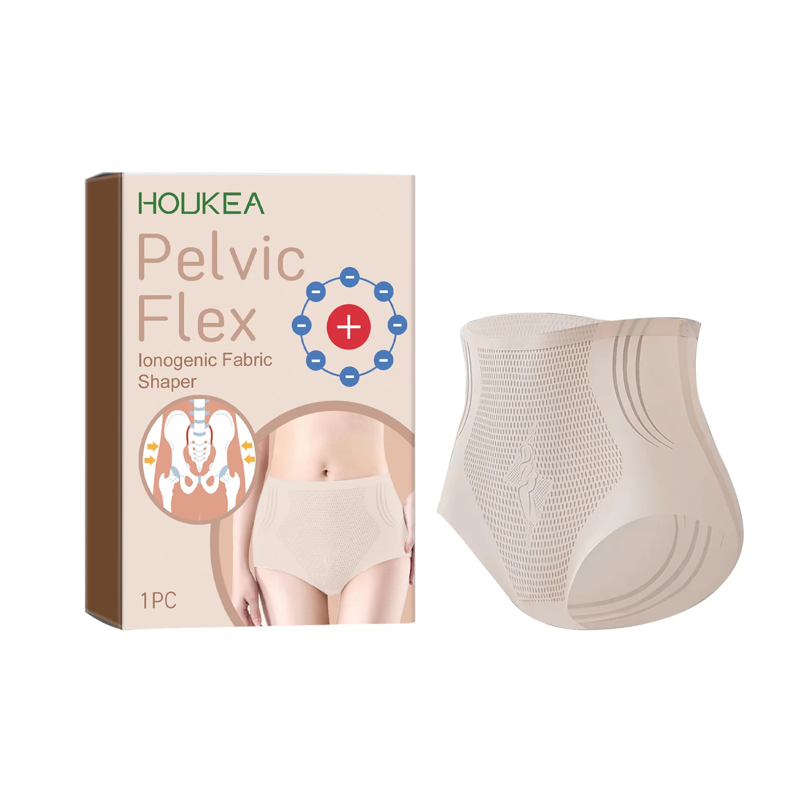 Ionic Fabric Shaping Garment with Tourmaline Technology for Effortless Shaping and Wellness - Image 9