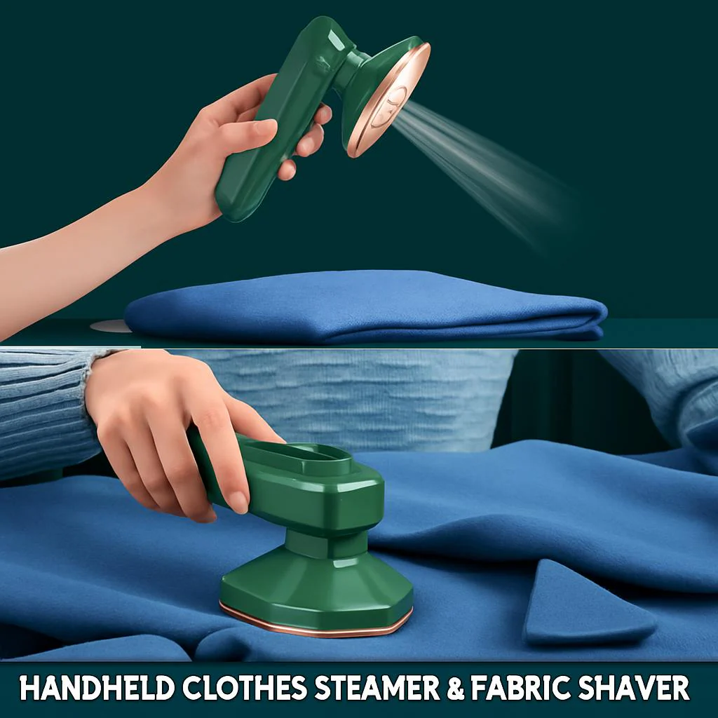 Eco-Friendly Portable Handheld Steam Iron - Image 3