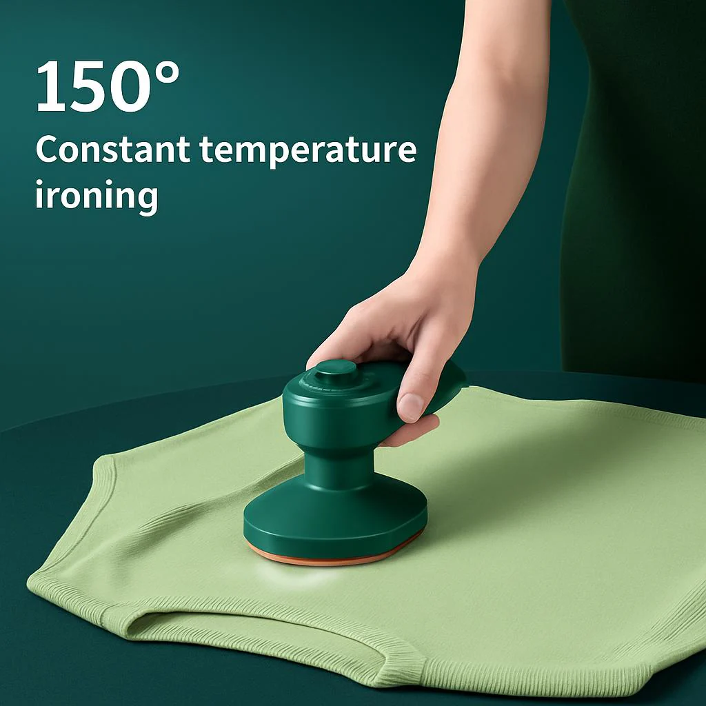Eco-Friendly Portable Handheld Steam Iron - Image 4