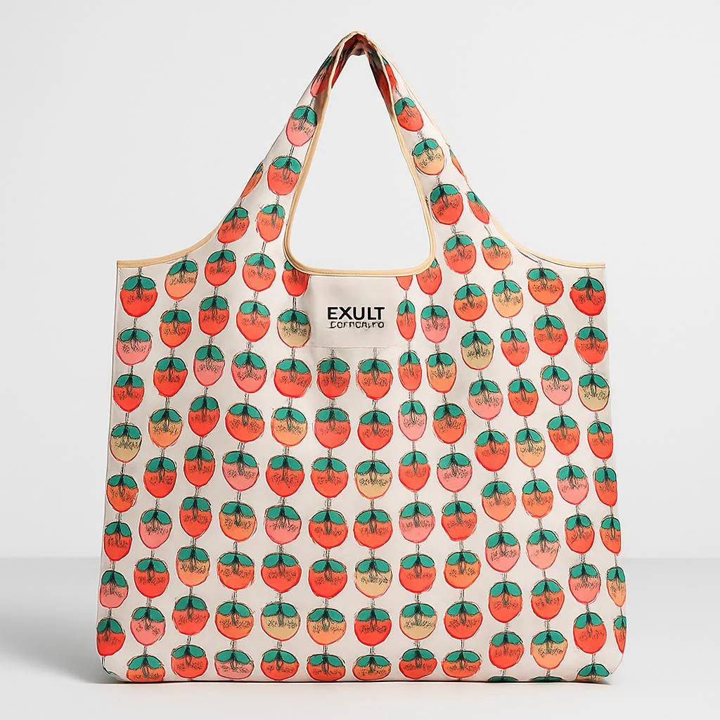 Eco-Friendly Reusable Shopping Bag - Durable Floral Tote for Groceries - Image 13
