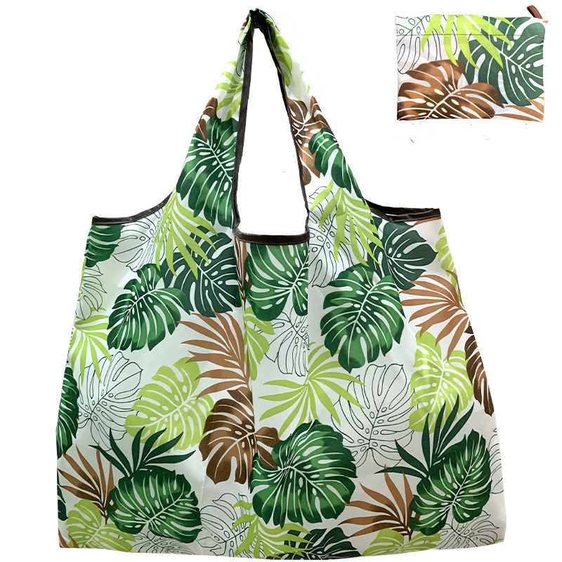 Eco-Friendly Reusable Shopping Bag - Durable Floral Tote for Groceries - Image 19