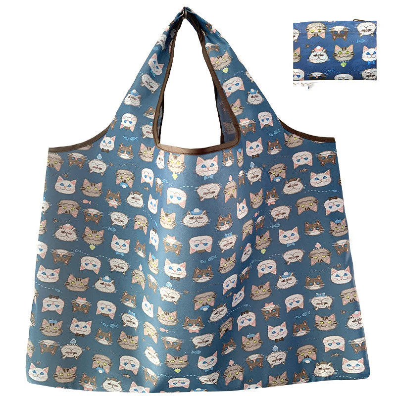 Eco-Friendly Reusable Shopping Bag - Durable Floral Tote for Groceries - Image 21