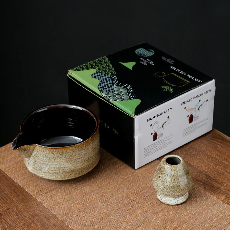 Eco-Friendly Handmade Bamboo Matcha Bowl & Whisk Set - Image 15