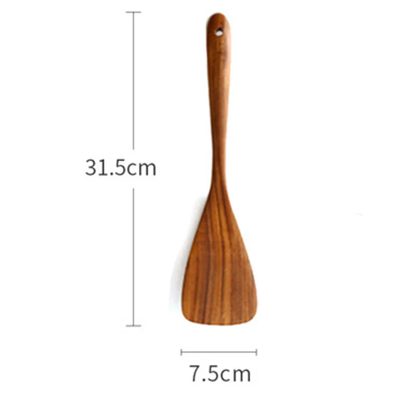 Eco-Friendly Wooden Spatula for Sustainable Cooking - Image 10