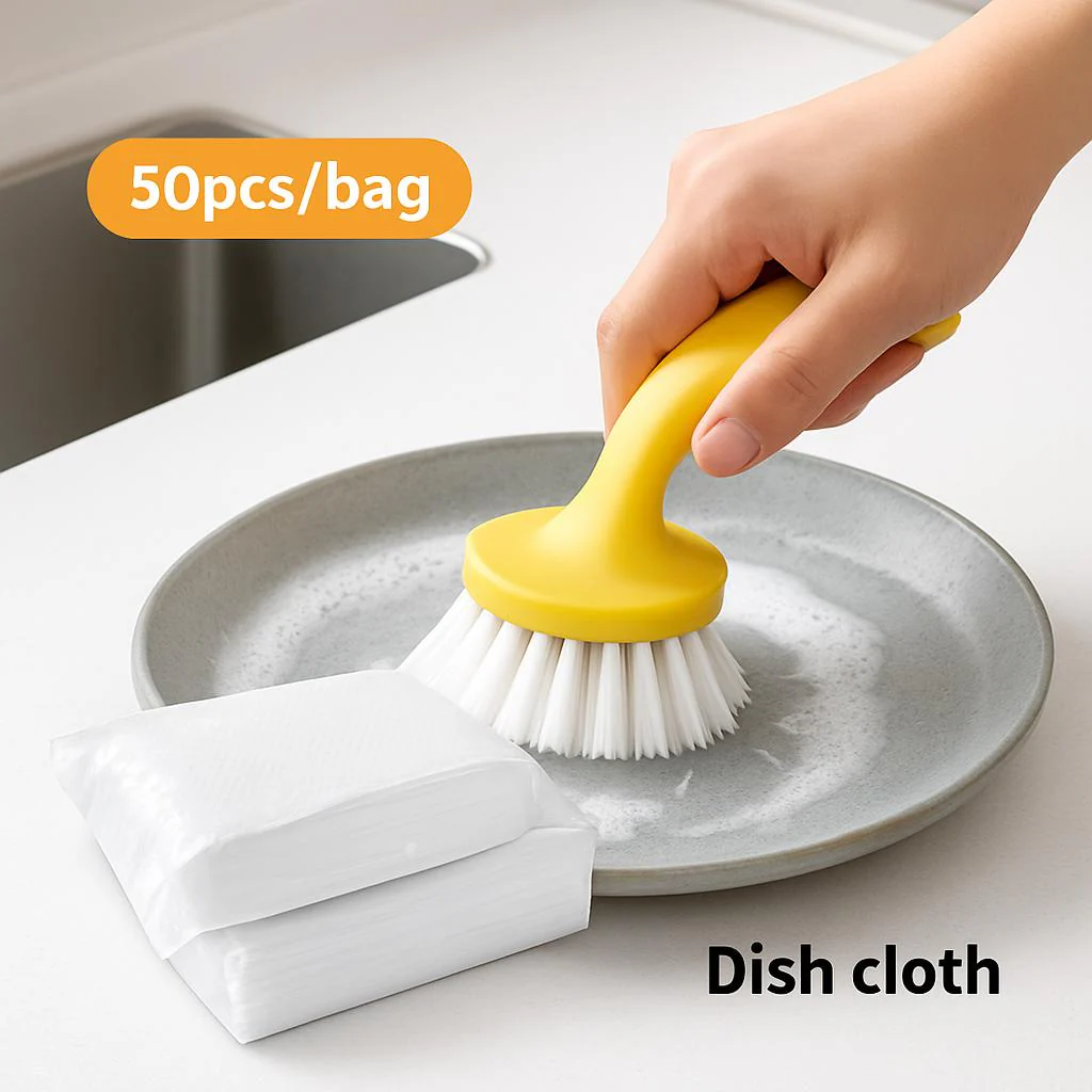 Eco-Friendly Multi-Purpose Cleaning Brush with Handle - Image 11