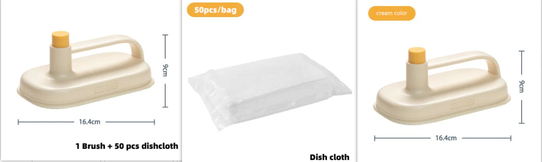 Eco-Friendly Multi-Purpose Cleaning Brush with Handle - Image 14