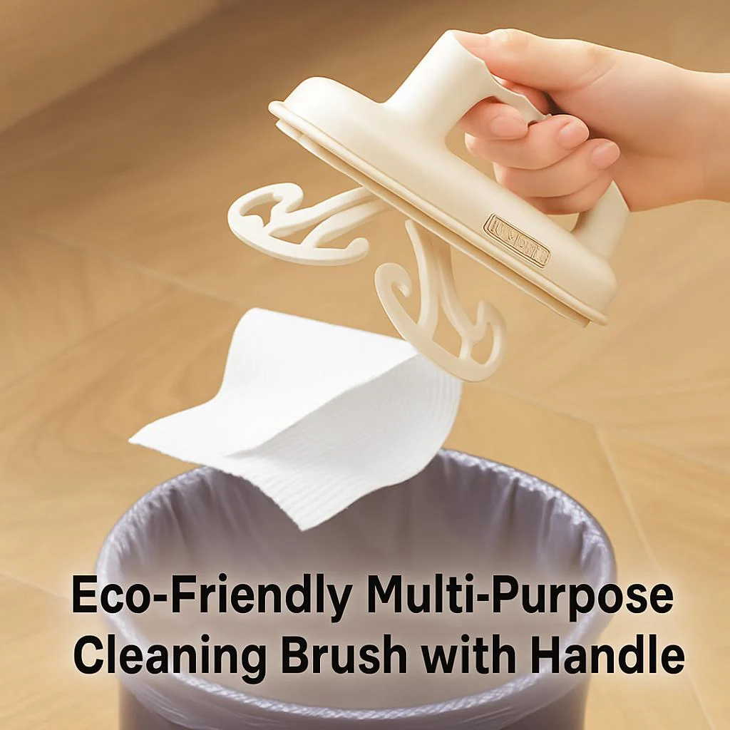 Eco-Friendly Multi-Purpose Cleaning Brush with Handle - Image 5