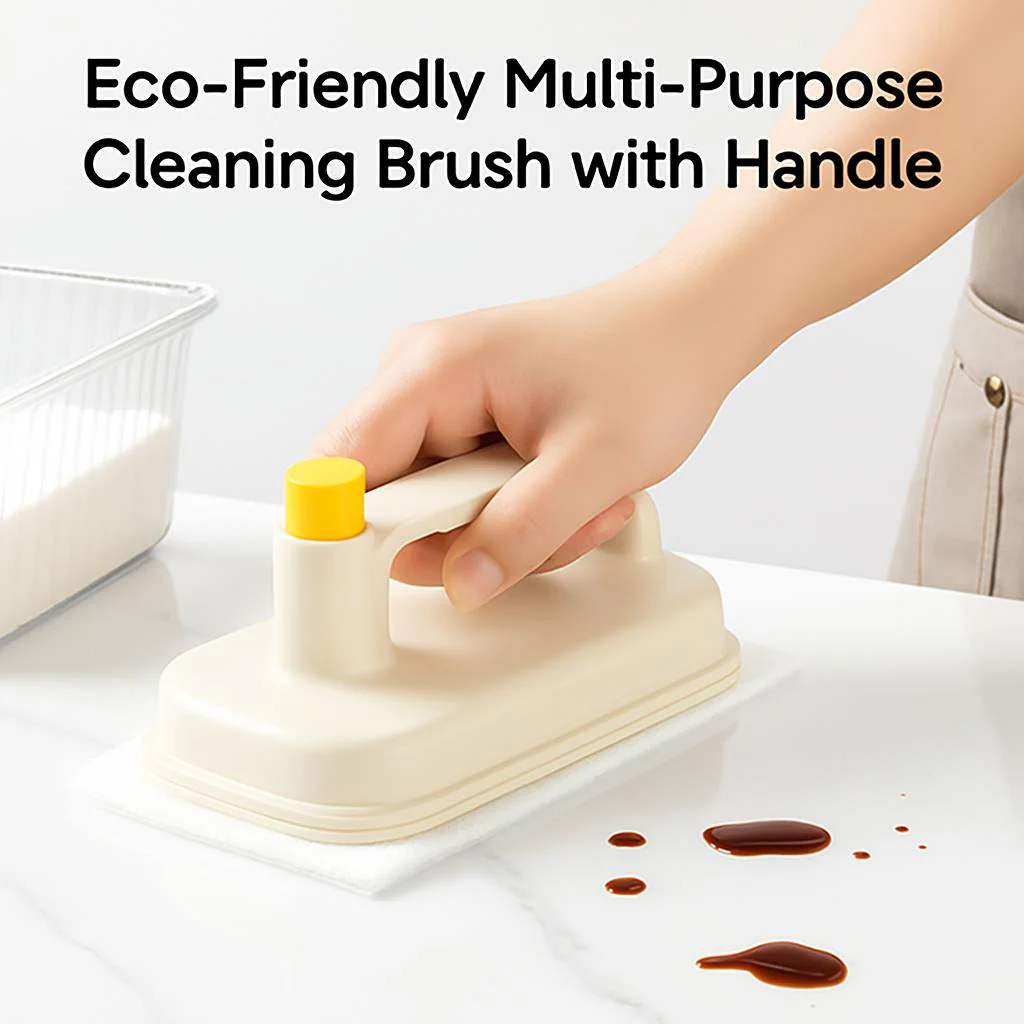 Eco-Friendly Multi-Purpose Cleaning Brush with Handle - Image 6