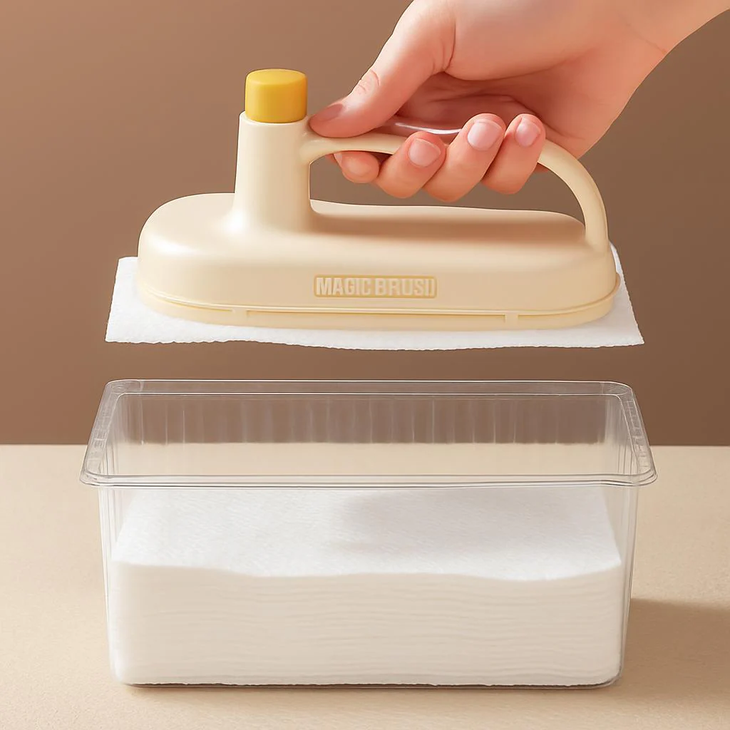 Eco-Friendly Multi-Purpose Cleaning Brush with Handle - Image 9
