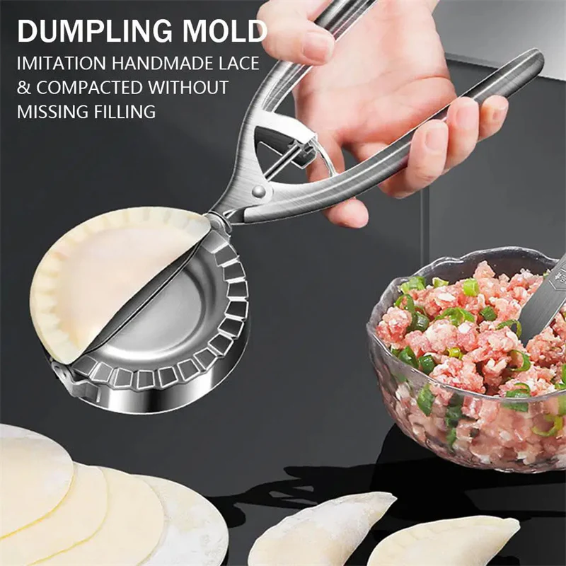 Durable Stainless Steel Dumpling Mold - Eco-Friendly Kitchen Tool - Image 12