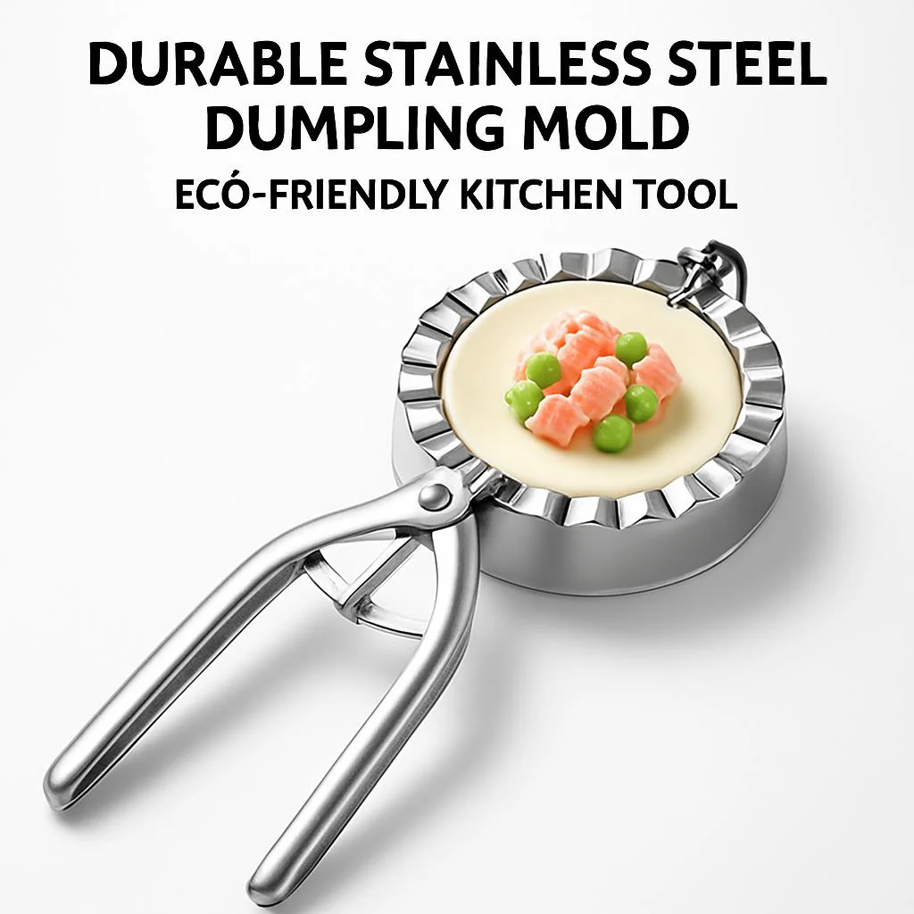 Durable Stainless Steel Dumpling Mold - Eco-Friendly Kitchen Tool - Image 4
