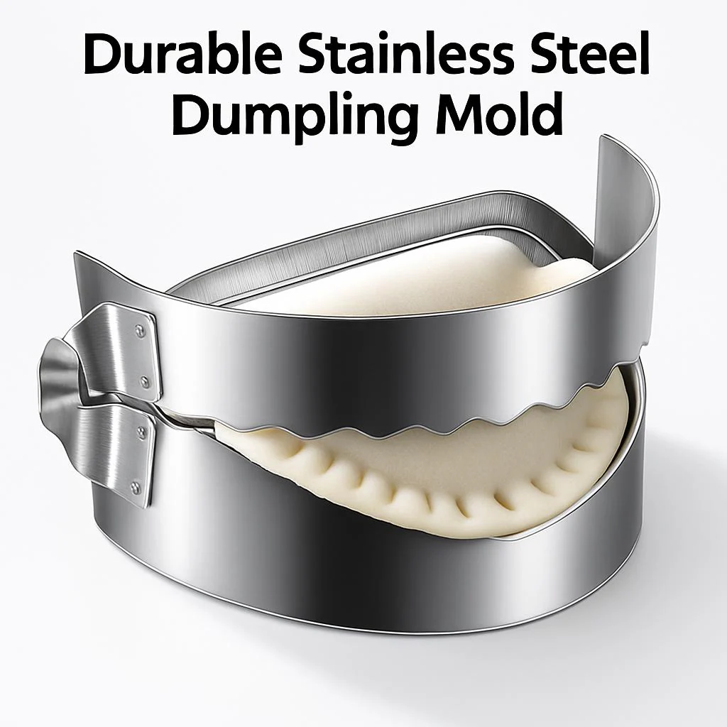 Durable Stainless Steel Dumpling Mold - Eco-Friendly Kitchen Tool - Image 6