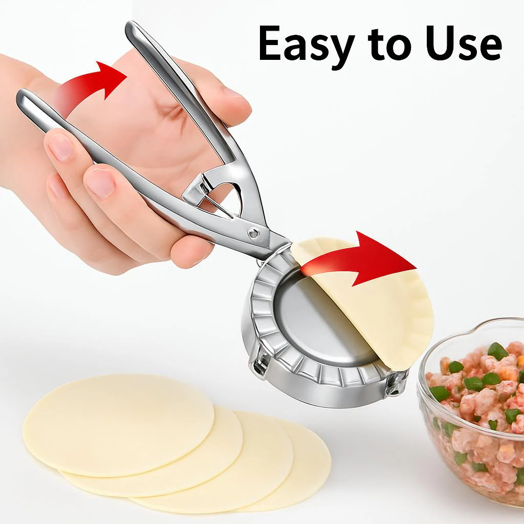 Durable Stainless Steel Dumpling Mold - Eco-Friendly Kitchen Tool - Image 7