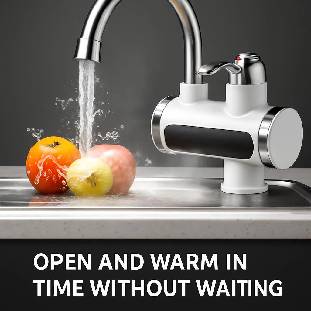 Instant Electric Water Heater Faucet - Energy Efficient, Water-Saving, Digital Display - Image 4