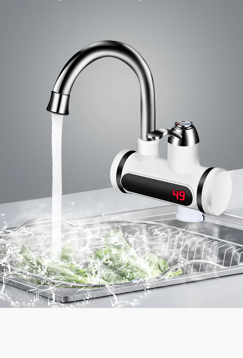 Instant Electric Water Heater Faucet - Energy Efficient, Water-Saving, Digital Display - Image 8