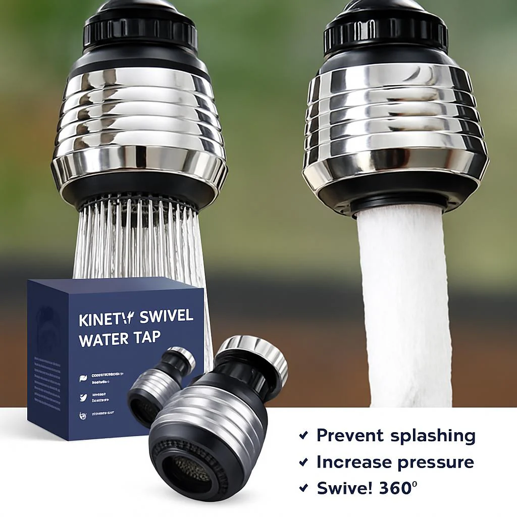 Eco-Friendly Kinetic Swivel Water Tap Attachment - Image 10