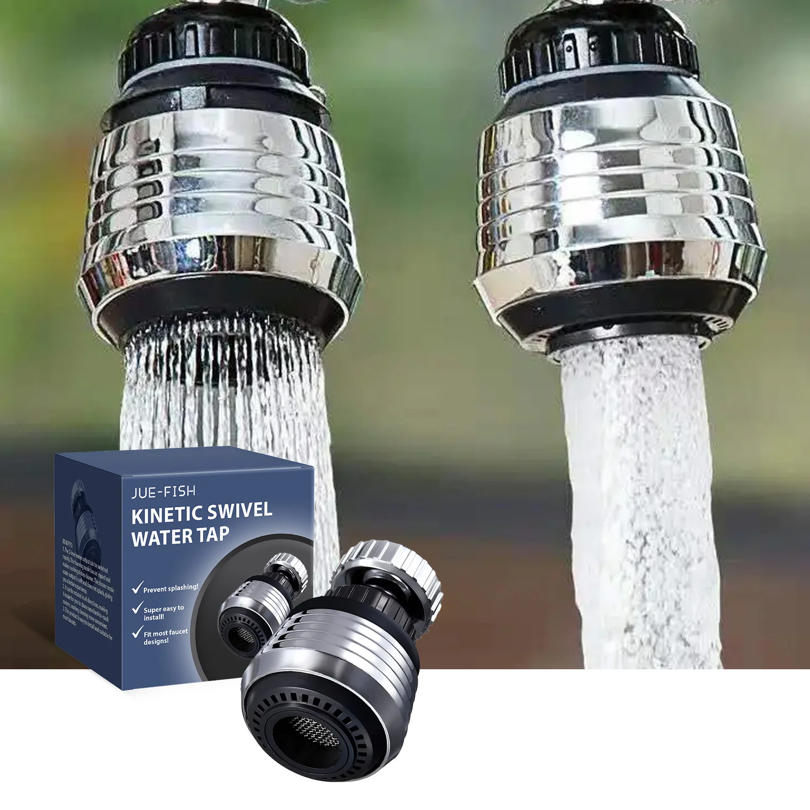 Eco-Friendly Kinetic Swivel Water Tap Attachment - Image 20