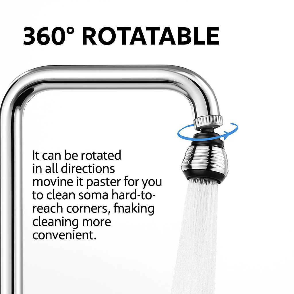 Eco-Friendly Kinetic Swivel Water Tap Attachment - Image 9