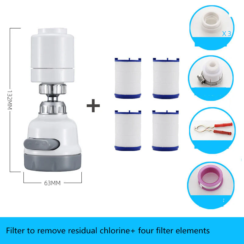 Eco-Friendly Water-Saving Kitchen Faucet Splash Filter - Image 12