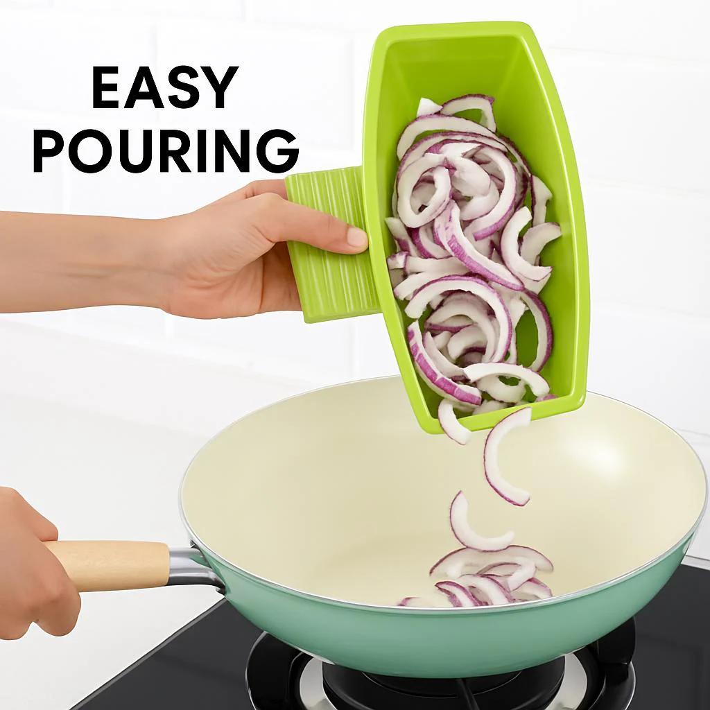 Eco-Friendly Over-the-Sink Colander & Dish Rack - Image 3