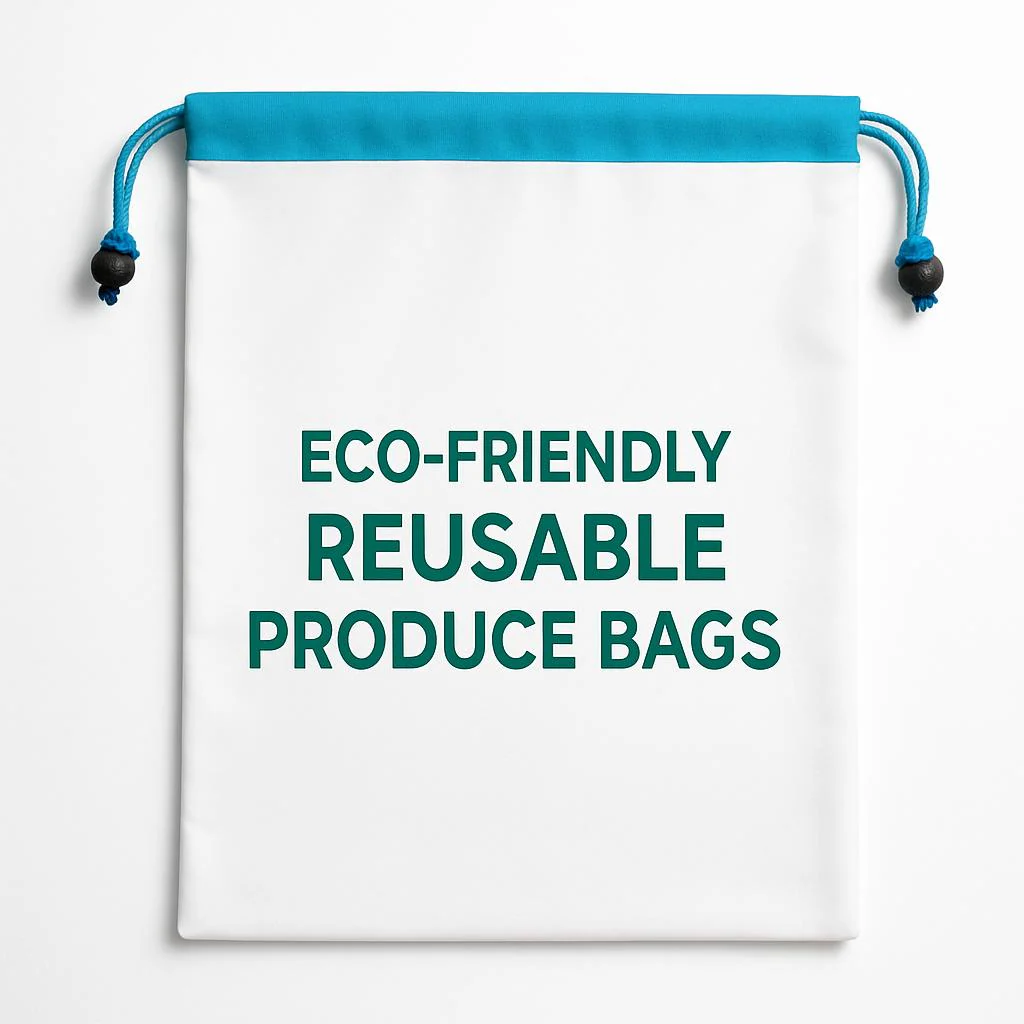 Eco-Friendly Reusable Produce Bags - Sustainable Mesh Grocery Bags Set - Image 6