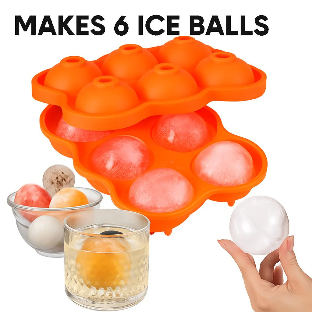 Eco-Friendly Silicone Ice Ball Mold - Reusable & Durable - Image 6