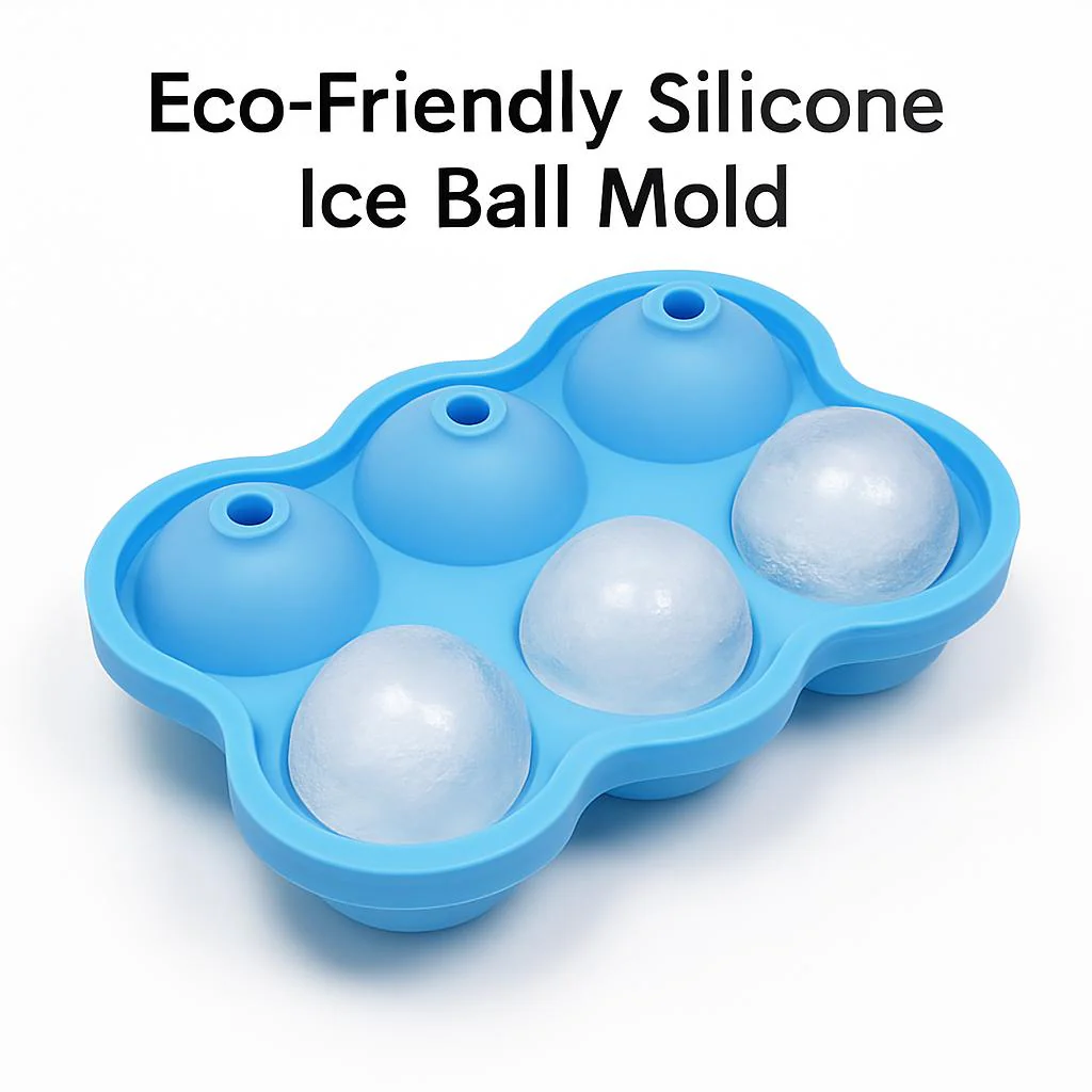 Eco-Friendly Silicone Ice Ball Mold - Reusable & Durable - Image 7