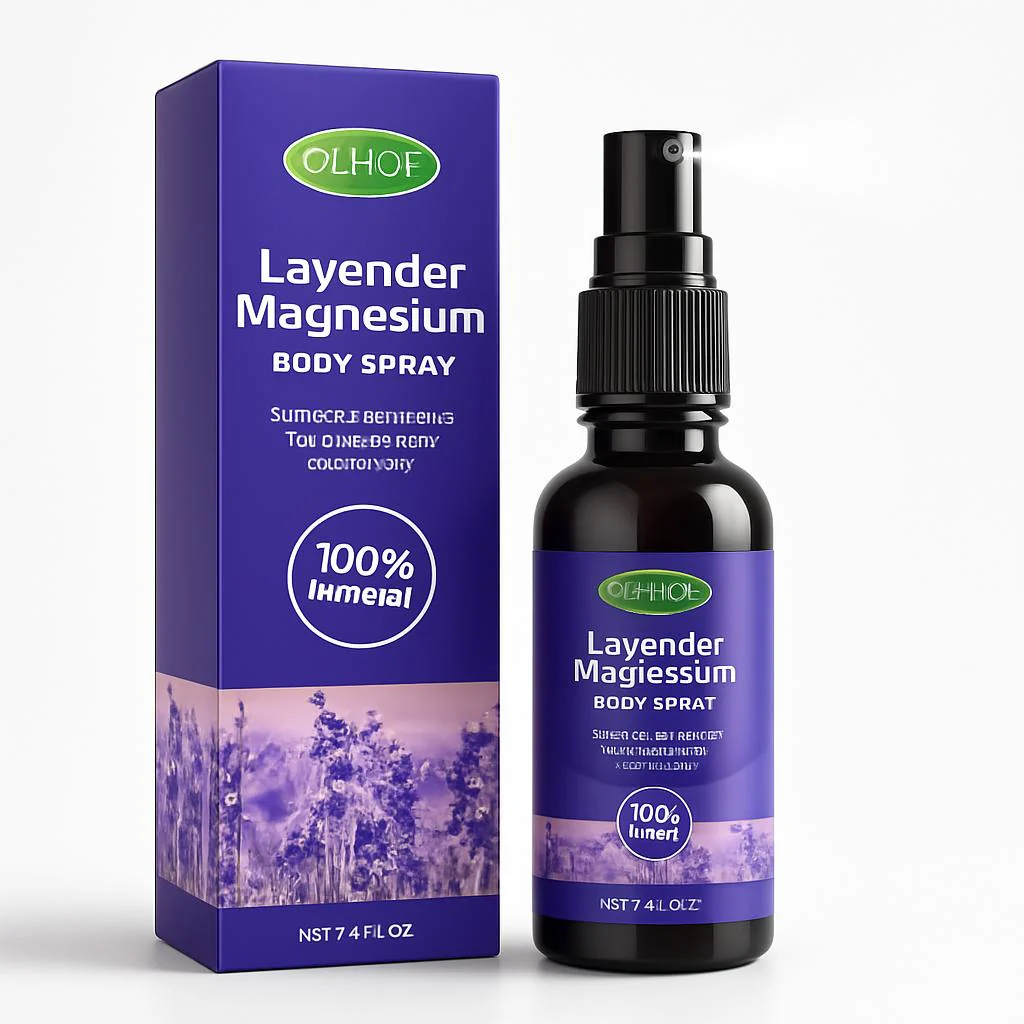 Lavender Magnesium Body Spray for Calming Wellness - Image 2