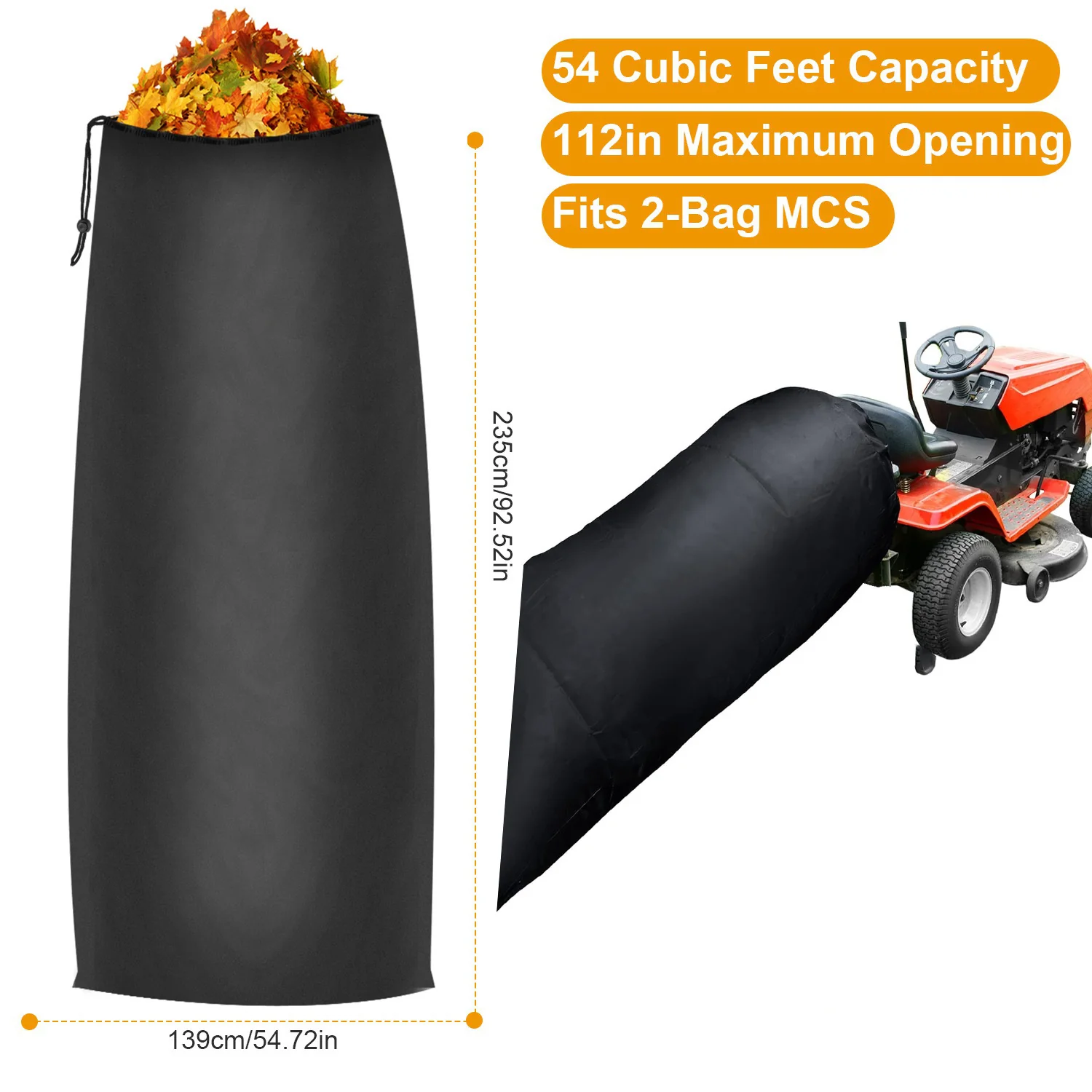 Eco-Friendly Lawn Mower Leaf Bag - Reusable & Durable Attachment for Sustainable Gardening - Image 20