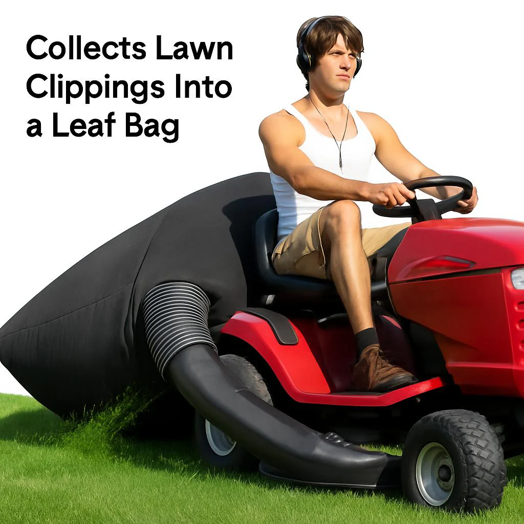 Eco-Friendly Lawn Mower Leaf Bag - Reusable & Durable Attachment for Sustainable Gardening - Image 7