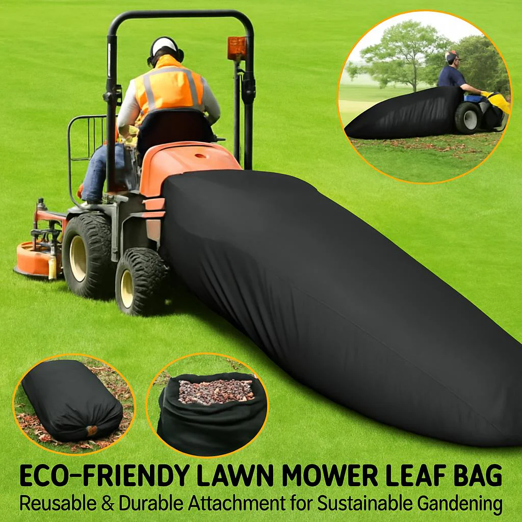 Eco-Friendly Lawn Mower Leaf Bag - Reusable & Durable Attachment for Sustainable Gardening - Image 9