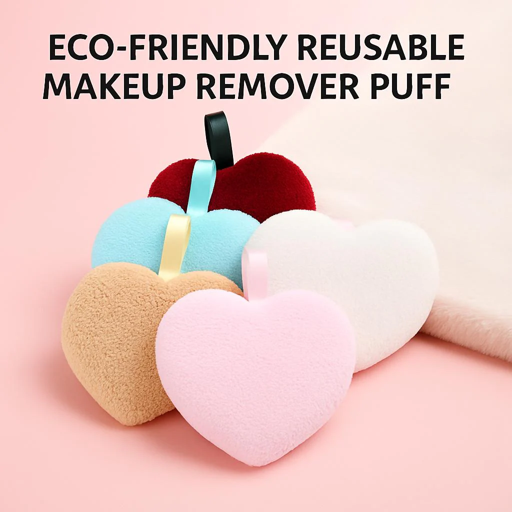 Eco-Friendly Reusable Makeup Remover Puff - Image 4