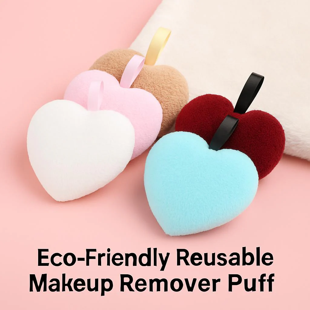 Eco-Friendly Reusable Makeup Remover Puff - Image 6