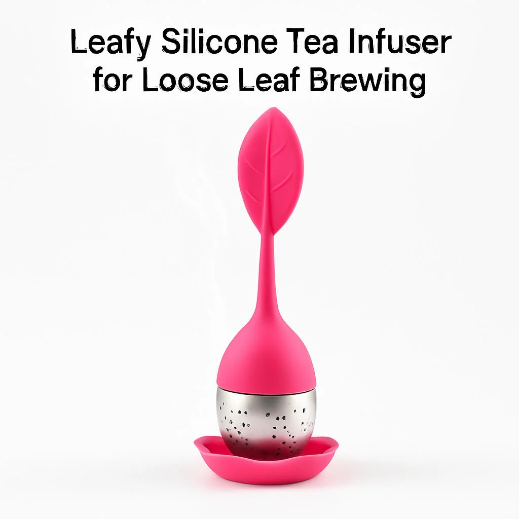 Leafy Silicone Tea Infuser for Loose Leaf Brewing - Image 14