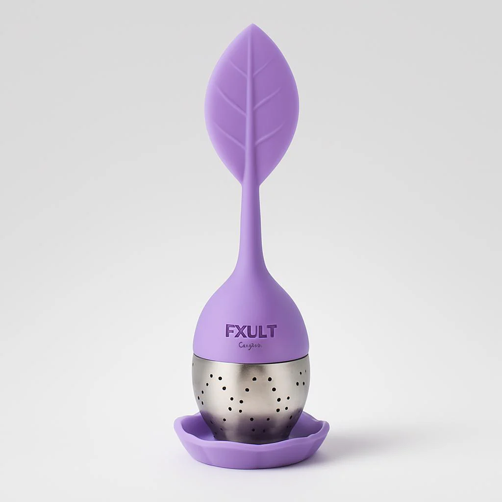 Leafy Silicone Tea Infuser for Loose Leaf Brewing - Image 8