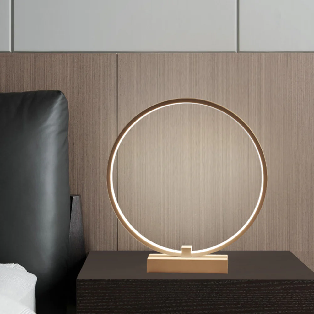 Eco-Friendly Circular LED Bedside Lamp - Image 15