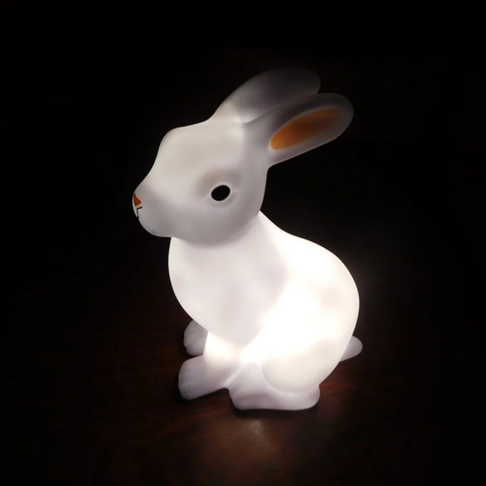 Eco-Friendly Rabbit Night Light - Energy-Efficient LED for Relaxation - Image 10
