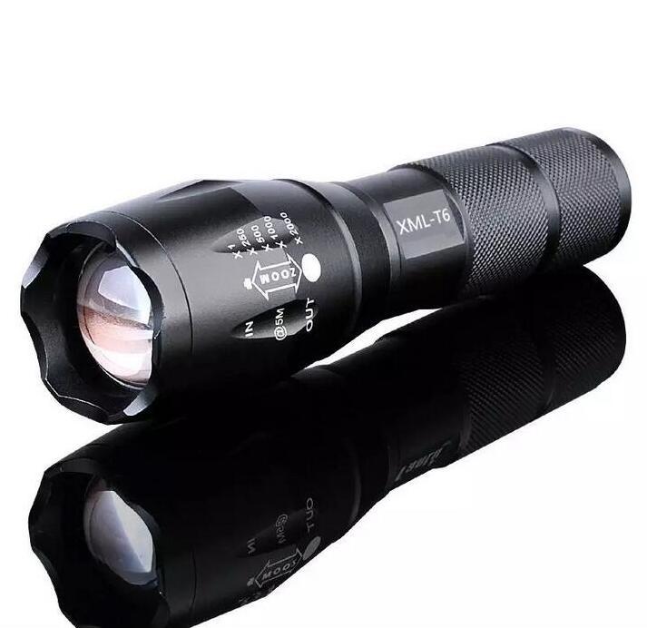 Tactical 5000 Lumens Rechargeable LED Zoom Flashlight - Image 15