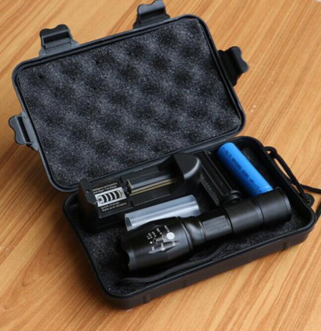 Tactical 5000 Lumens Rechargeable LED Zoom Flashlight - Image 18