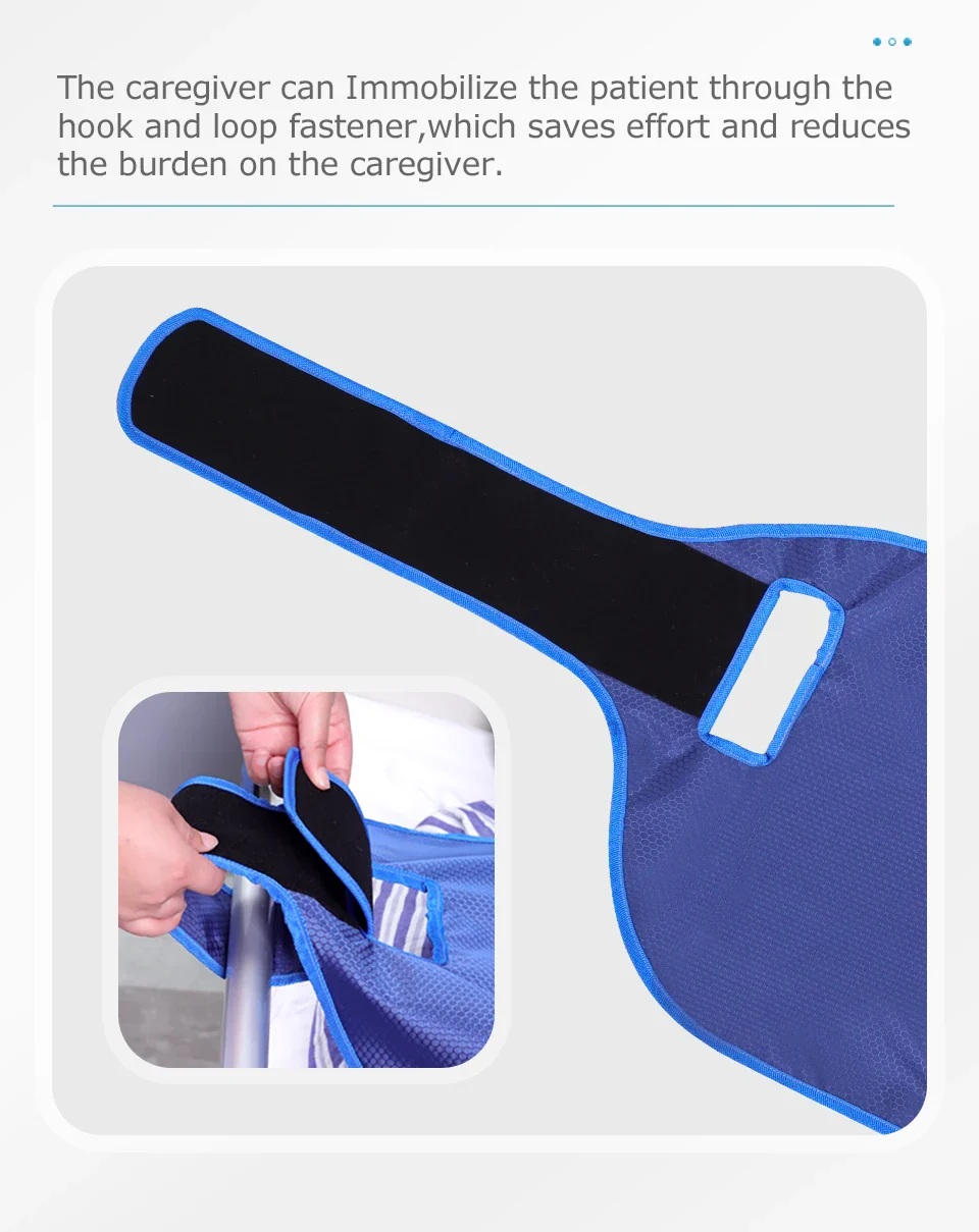 Lefeke Patient Turning Device Belt Elderly Bed Transfer Sling Transfer Nursing Sling Turn Over Aids Breathable Fixed Strap - Image 14