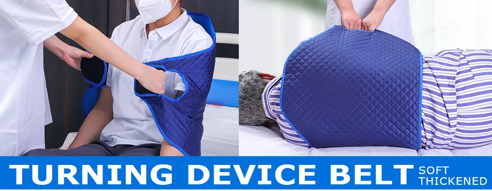 Lefeke Patient Turning Device Belt Elderly Bed Transfer Sling Transfer Nursing Sling Turn Over Aids Breathable Fixed Strap - Image 7