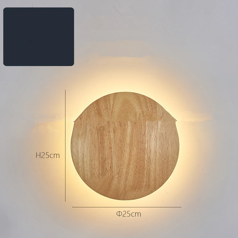 Eco-Friendly Wall-Mounted LED Log Art Lamp - Image 15