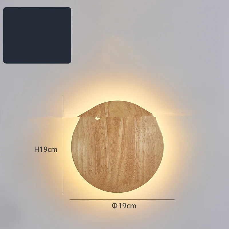 Eco-Friendly Wall-Mounted LED Log Art Lamp - Image 16