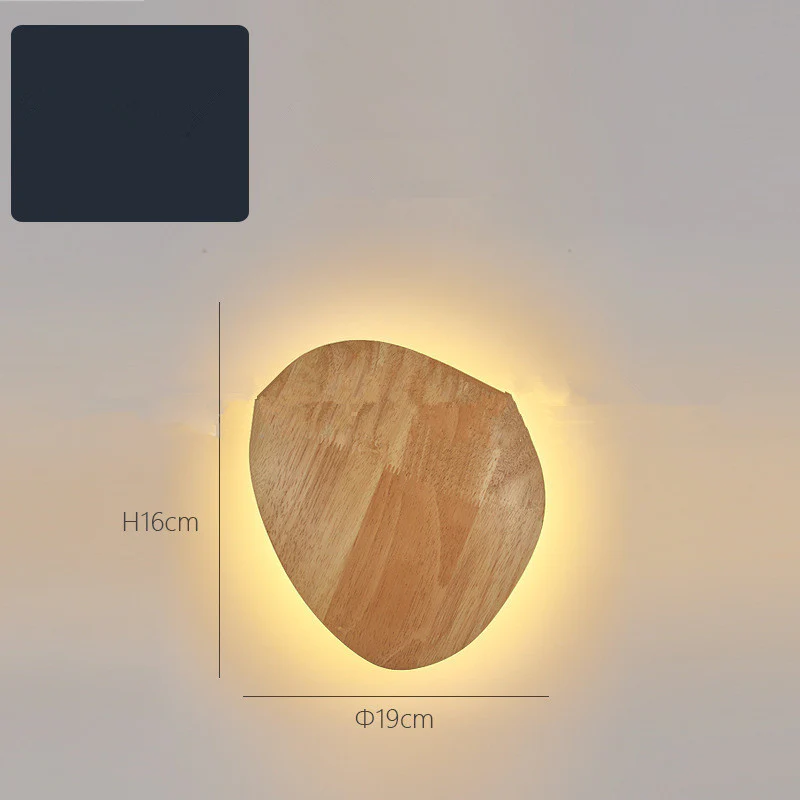 Eco-Friendly Wall-Mounted LED Log Art Lamp - Image 18