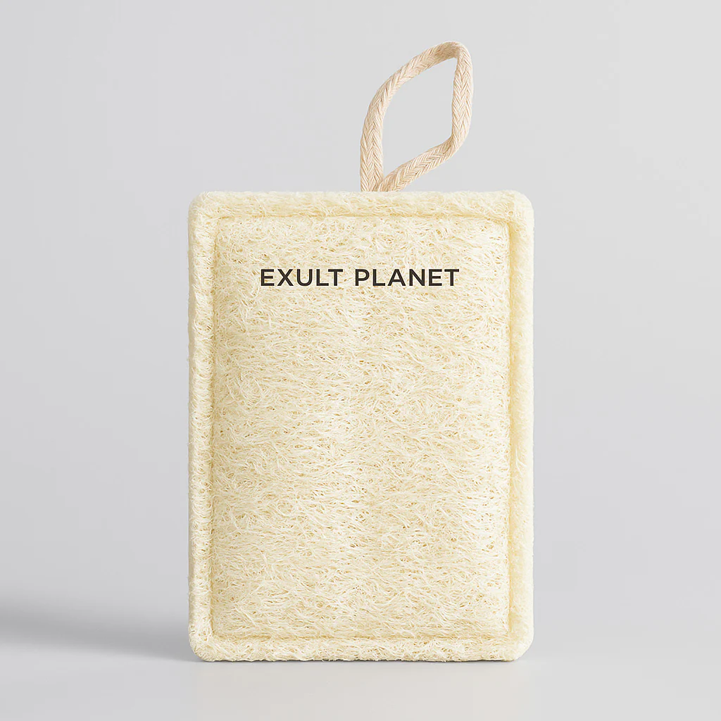 Eco-Friendly Natural Loofah Sponge for Exfoliation