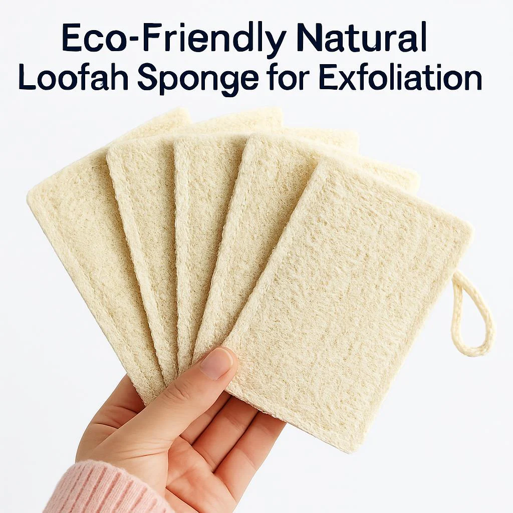 Eco-Friendly Natural Loofah Sponge for Exfoliation - Image 4