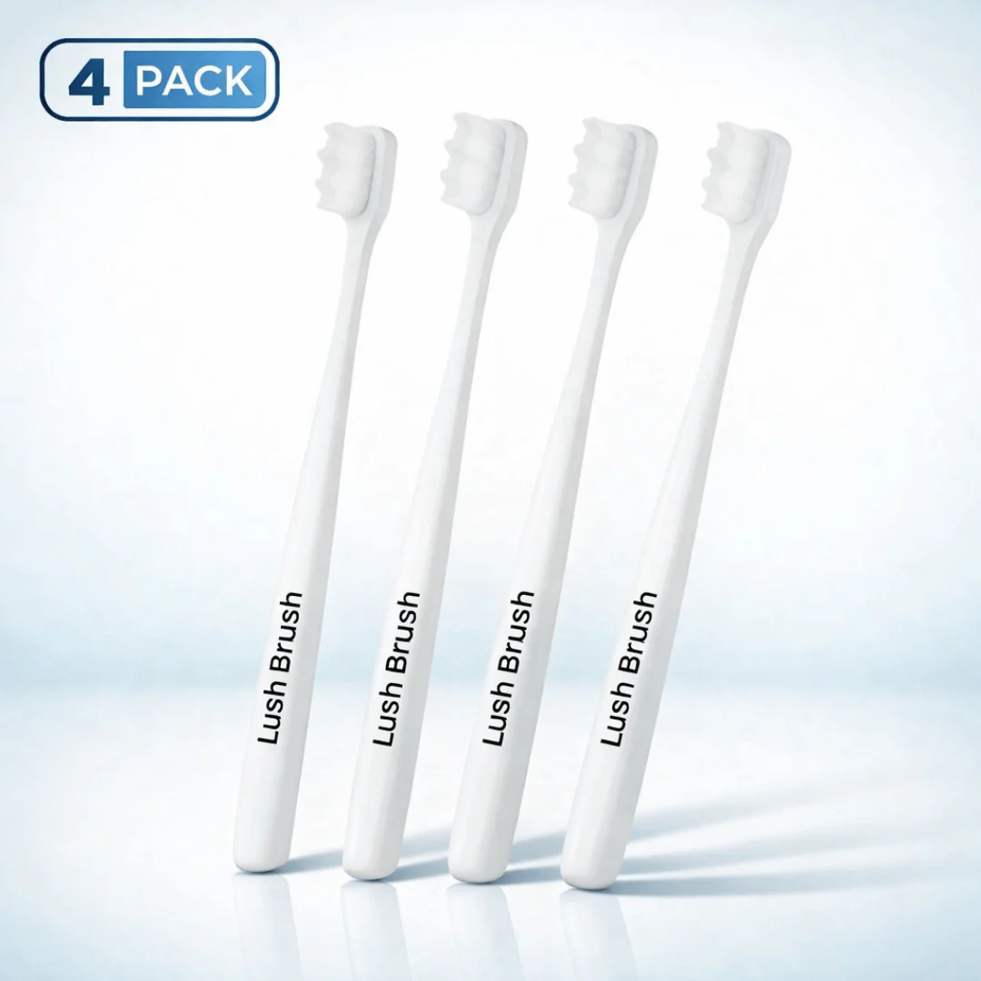 Lush Brush™ Premium Nano Toothbrush (4-Pack) - Image 3