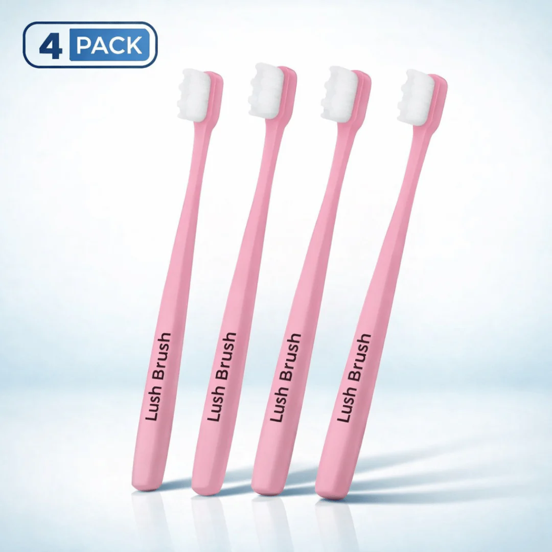 Lush Brush™ Premium Nano Toothbrush (4-Pack) - Image 4