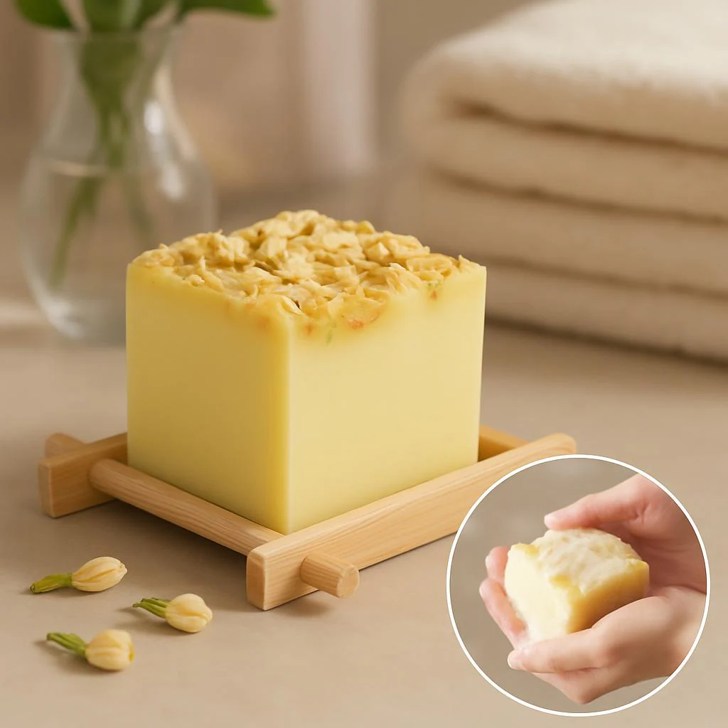 Handcut Luxury Plant-Based Soap Bar – 3.88 oz / 110 g, Long-Lasting & Natural - Image 9